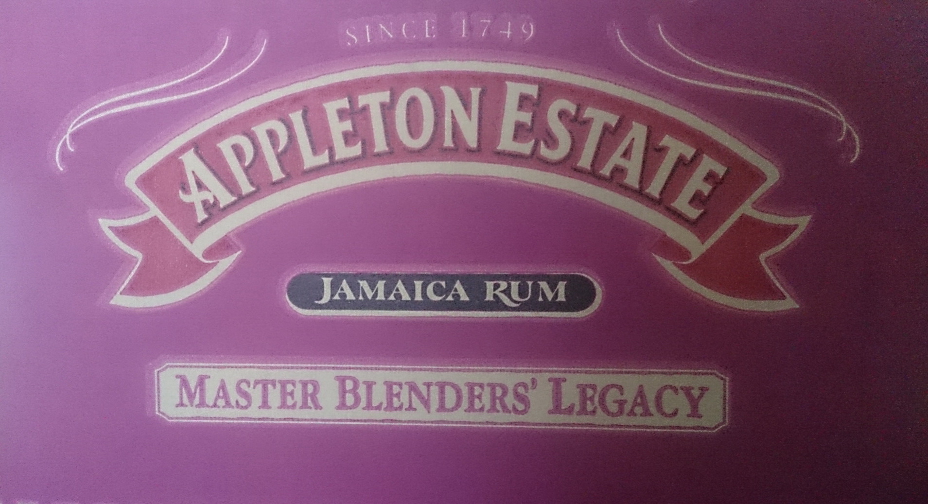 Appleton Master Blenders’ Legacy Rum (MBL) – RumShopBoy.com