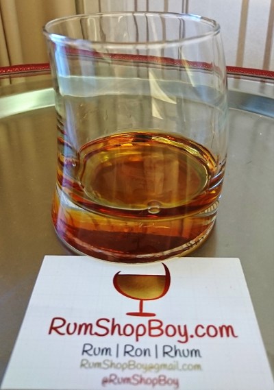 Appleton 12yo "Rare Blend" Rum: Glass