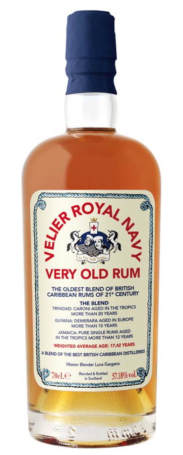 Velier Royal Navy Very Old Rum: Bottle (Photo From Internet)