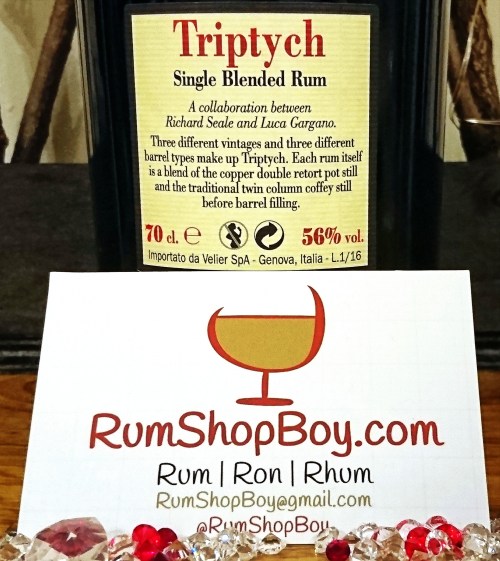 Foursquare Triptych: Rear Label