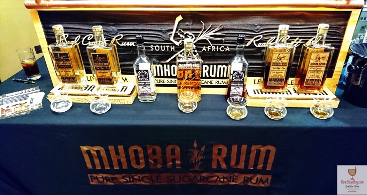 Mhoba Rum: Bottles at UK Rumfest 2017