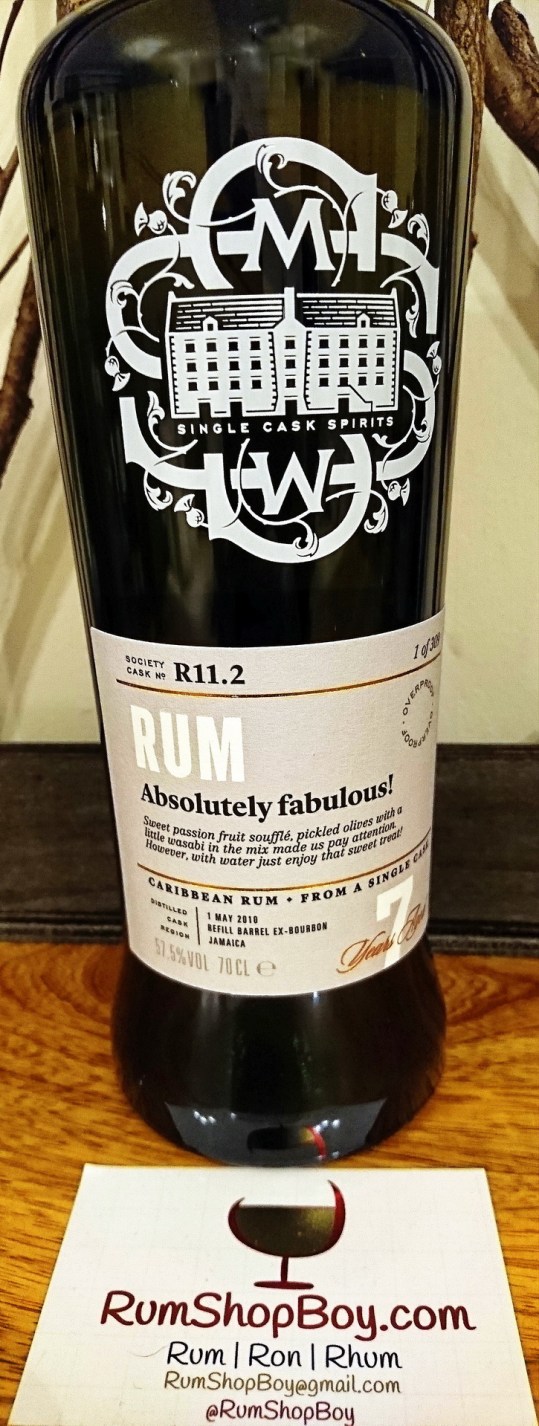 SMWS R11.2 "Absolutely Fabulous": Bottle