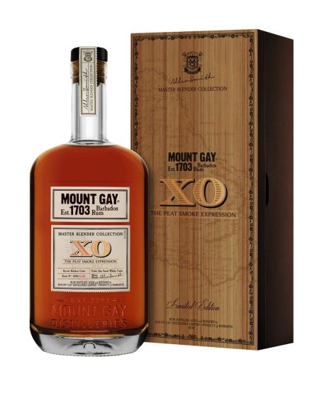 Mount Gay XO Peat Smoke Expression: Bottle and Box (Photo From Internet)
