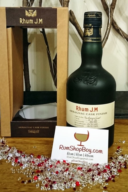 Rhum JM Armagnac Finish: Box and Bottle