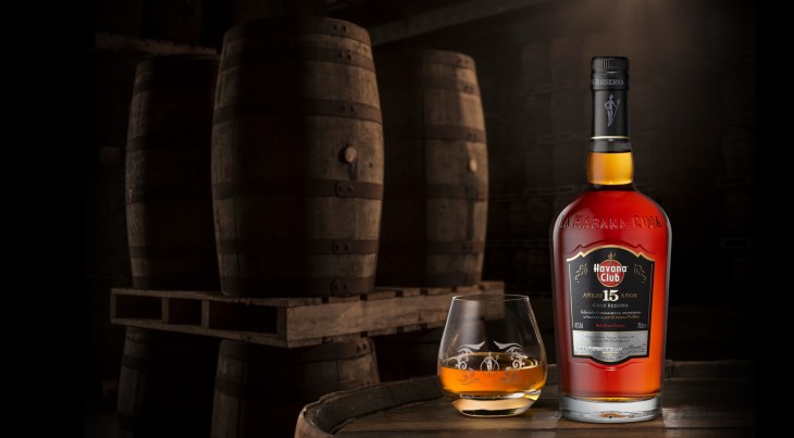 Havana Club 15yo: Bottle and Glass (Photo From Internet)