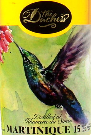 The Duchess: Martinique 15yo Label