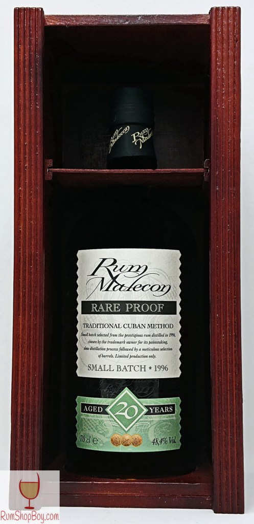 Rum Malecon 20yo Bottle in Box