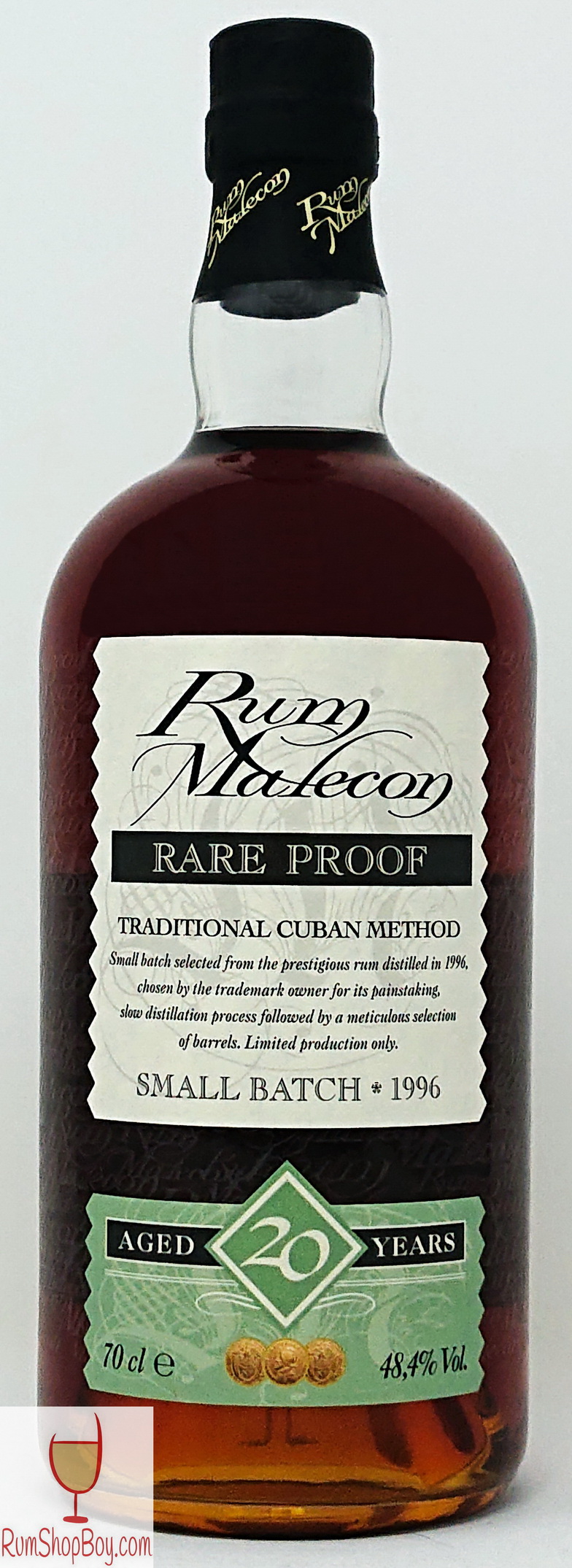 Rum Malecon 20yo Bottle