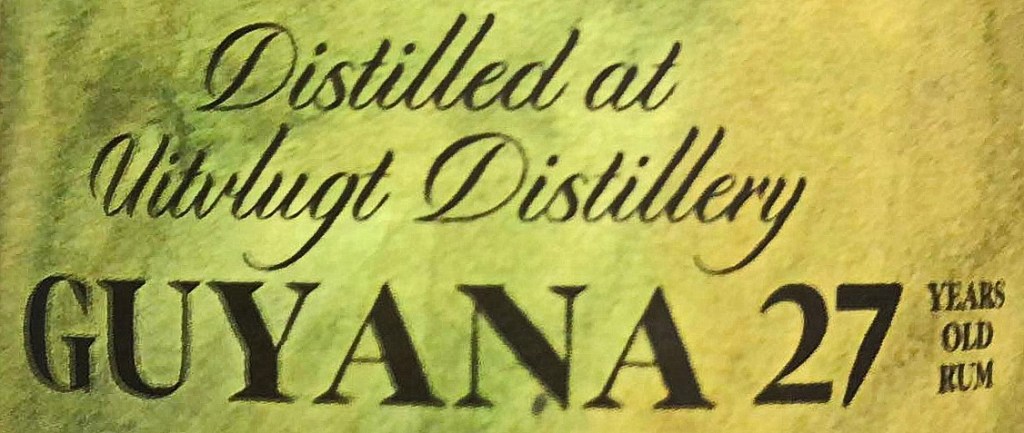 The Duchess Guyana Uitvlugt 1993 27yo Label