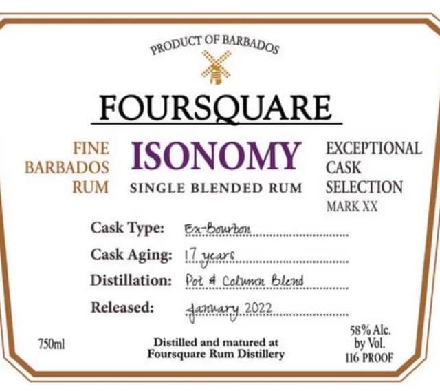 Foursquare Isonomy LABEL