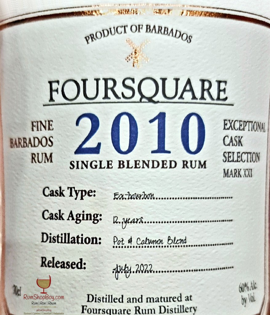 2010 Front Label