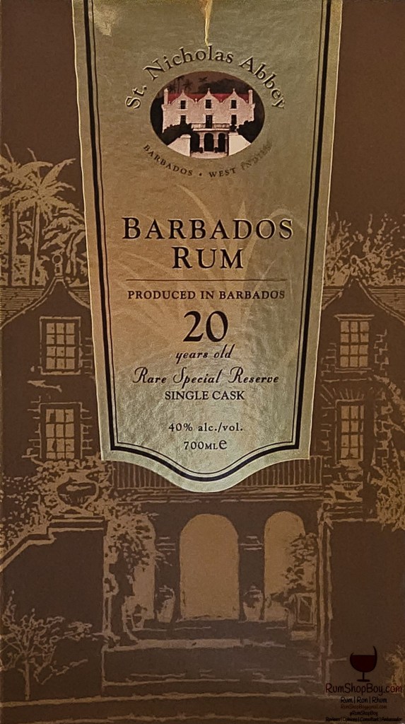 St. Nicholas Abbey 20yo