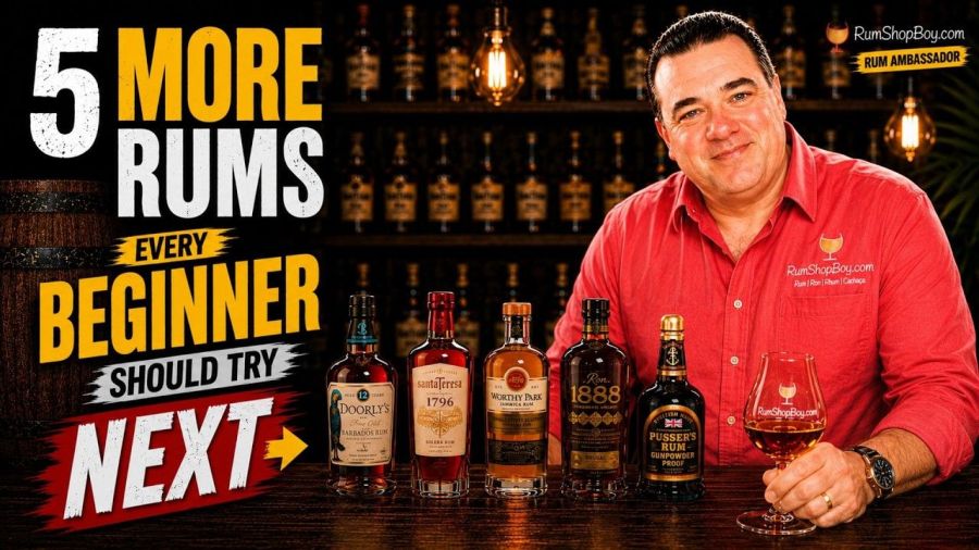 🥃 New Video: 5 MORE Rums Every Beginner Should Try&nbsp;Next